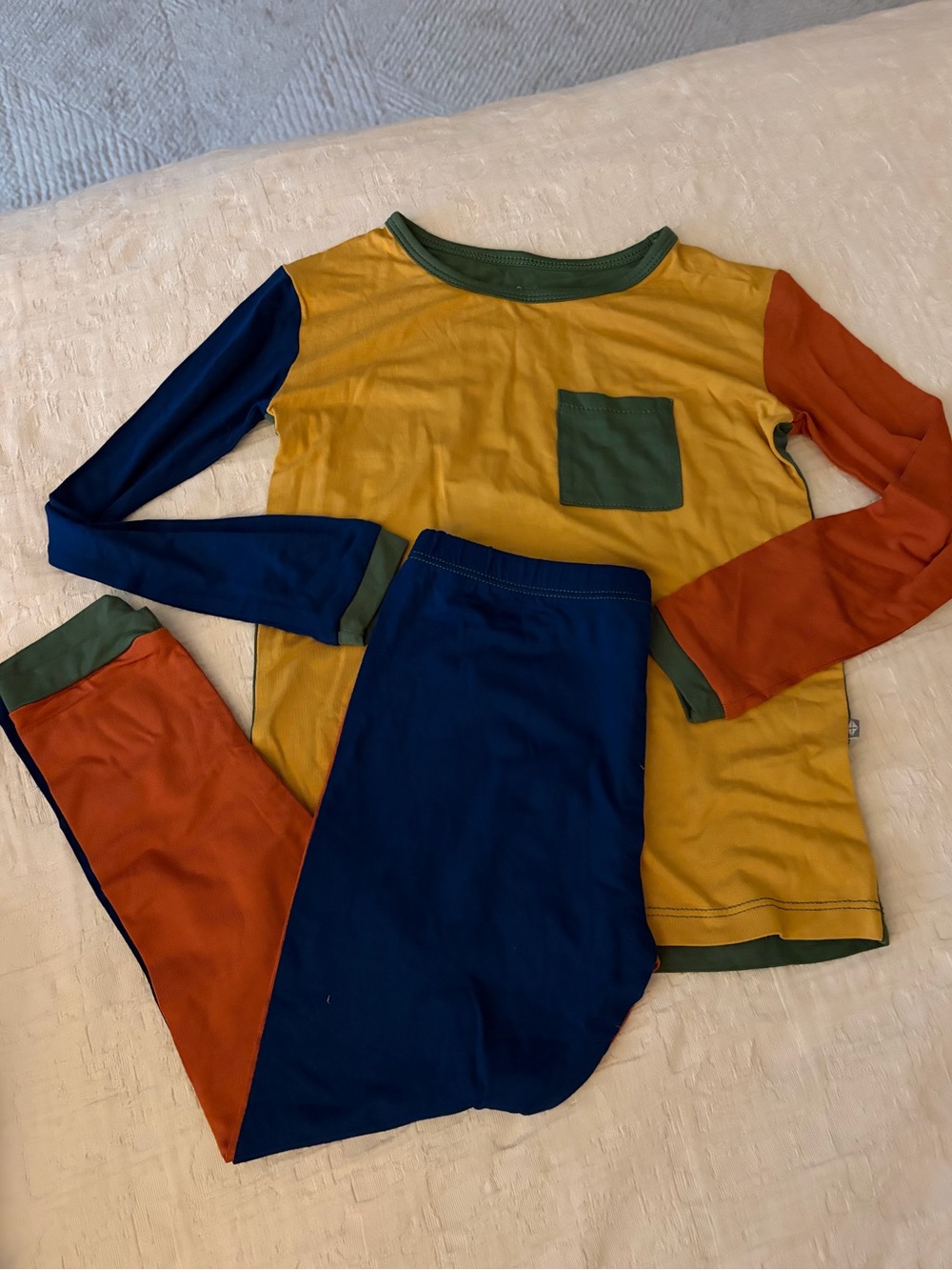 Kyte baby colourblock 5T pajamas
